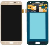Дисплей для Samsung J701 Galaxy J7 Neo + тачскрин (золотой) (OLED)