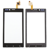 Тачскрин для Sony ST26i Xperia J, чёрный, оригинал (Китай)