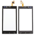 Тачскрин для Sony ST26i Xperia J, чёрный, оригинал (Китай)