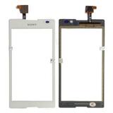 Тачскрин для Sony D2302 / D2303 / D2305 / D2306 / S50h / Xperia M2 Dual, белый, оригинал (Китай)