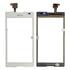 Тачскрин для Sony D2302 / D2303 / D2305 / D2306 / S50h / Xperia M2 Dual, белый, оригинал (Китай)