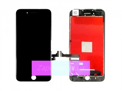 Дисплей для iPhone 8/SE (2020) + тачскрин черный с рамкой (ориг LCD)