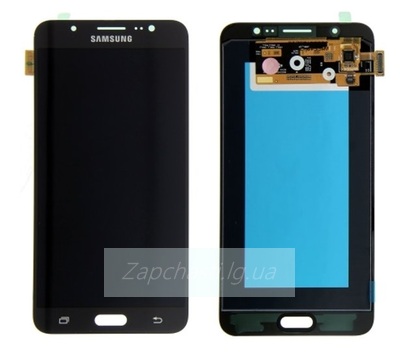 Дисплей для Samsung J510F/DS Galaxy J5 (2016) + тачскрин (черный)  (TFT - copy LCD)