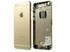 Задняя крышка для iPhone 6S (золото) класс AAA