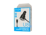 АЗУ VIXION U8 micro USB (2-USB/2.1A) (черный)