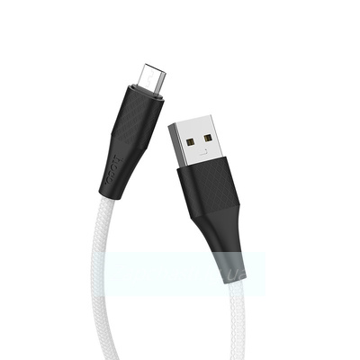Кабель USB HOCO (X32) microUSB (1м) (белый)