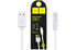 Кабель USB HOCO (X1) для iPhone Lightning 8 pin (1м) (белый)