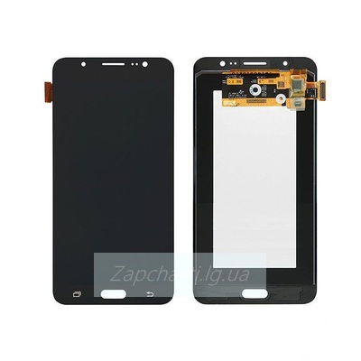 Дисплей для Samsung J710F/DS Galaxy J7 (2016) + тачскрин (черный) AMOLED