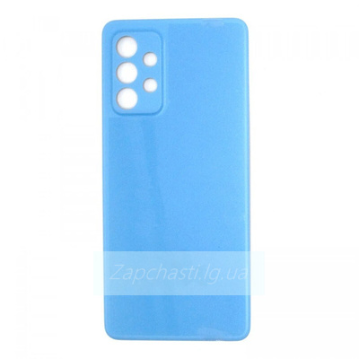 Задняя крышка для Samsung A525F A52 (Синий)