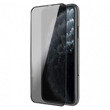 Защитное стекло Антишпион для iPhone X/Xs/11 Pro (Закалённое, полное покрытие) Черное