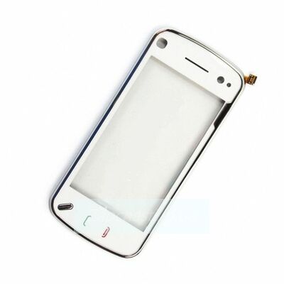 Тачскрин для Nokia N97 mini (белый) в рамке