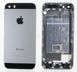Задняя крышка для iPhone 5S (серый) класс AAA