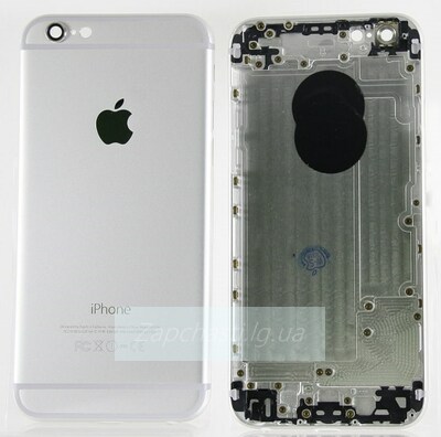 Задняя крышка для iPhone 6 (серый) класс AAA