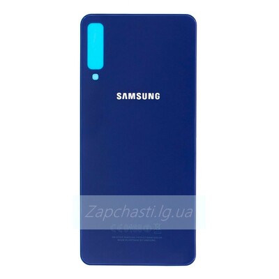 Задняя крышка для Samsung A750 A7 2018 (Синий)