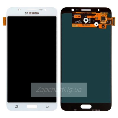 Дисплей для Samsung J710F/DS Galaxy J7 (2016) + тачскрин (белый) AMOLED