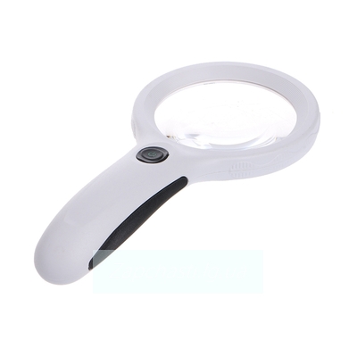 Увеличительное стекло 1.8*138mm 5*25mm с подсветкой 10 LED