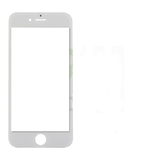 Стекло для iPhone 6S, белое