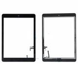 Тачскрин для iPad Air/iPad 9.7 (2017) (A1474,A1475, A1822,A1823) + кнопка HOME (черный) ORIG