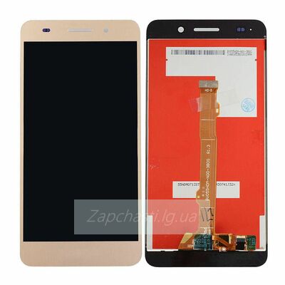 Дисплей для Huawei Y6 II (CAM-L21)/Honor 5A (CAM-AL00) + touchscreen, золотистый