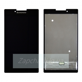 Дисплей для Lenovo Tab 2 (A7-30) в рамке + тачскрин (черный)