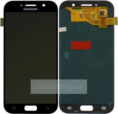 Дисплей для Samsung A520F Galaxy A5 (2017) + тачскрин (черный) ОРИГ100%