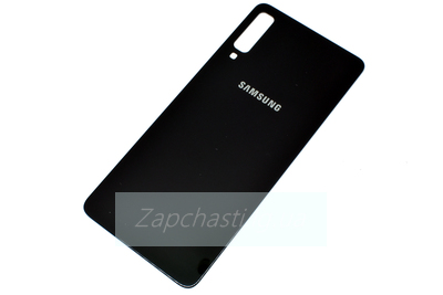 Задняя крышка для Samsung A750 A7 2018 (Черный) ORIG