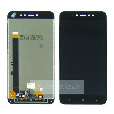 Дисплей для Xiaomi Redmi Note 5A Prime (3/32Gb, 6/64Gb) + тачскрин (черный) (orig LCD)