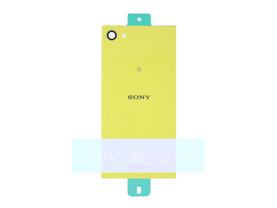 Задняя крышка для Sony Xperia Z5 compact (желтый)