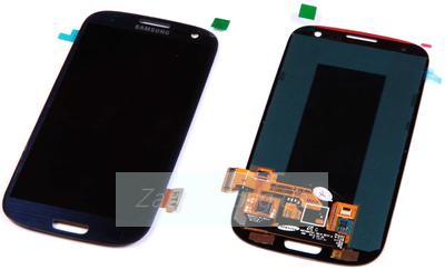 Дисплей для Samsung i9105 Galaxy S II Plus + тачскрин (синий)
