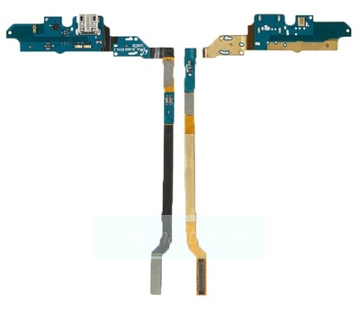 Шлейф для Samsung I9500 (с компонентами) + разъем зарядки
