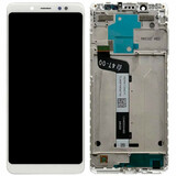 Дисплей для Xiaomi Redmi Note 5/ Note 5 Pro в рамке + тачскрин (белый) (orig LCD)