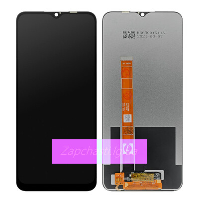 Дисплей для Realme C25S/C25/Narzo 50A/Oppo A16/A16S/A56 4G + тачскрин (черный) HQ