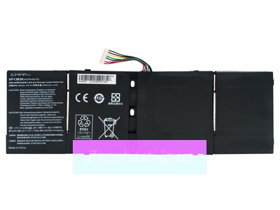 Аккумулятор для ноутбука Acer AP13B3K (Aspire: ES1-311, R7-371T, V3-111P series) 15V 3560mAh 53Wh Black