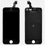 Дисплей для iPhone 5S + Touchscreen, черный, копия высокого качества