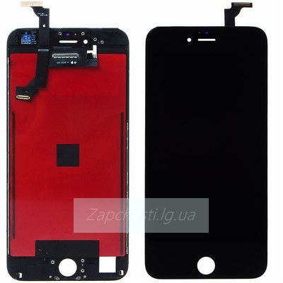 Дисплей для iPhone 6 Plus + тачскрин черный с рамкой (100% orig)