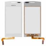 Тачскрин для Nokia 500 в рамке + динамик (белый) ОРИГ100%
