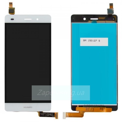 Дисплей для Huawei Ascend P8 + тачскрин (белый)