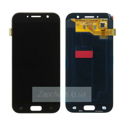 Дисплей для Samsung A520F Galaxy A5 (2017) + тачскрин (черный) (OLED)