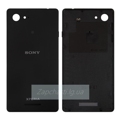 Задняя крышка для Sony D2202 Xperia E3, D2203 Xperia E3, D2206 Xperia E3, черная