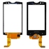 Тачскрин для Sony Ericsson SK17i Xperia Mini Pro, чёрный