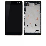 Дисплей для Microsoft 535 Lumia (RM1090) + тачскрин (черный) + рамка (черный ) (CT2S1973FPC)