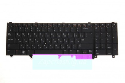 Клавиатура для ноутбука Dell Latitude E6520 (черный)