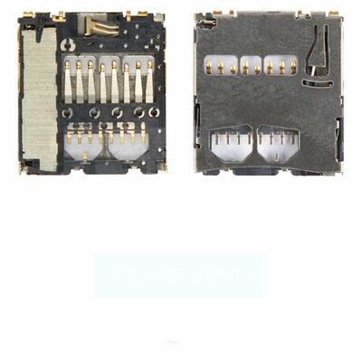 Коннектор SIM-карты памяти для Samsung C6712 Star 2 Duos
