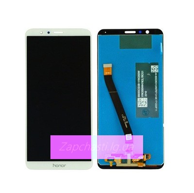 Дисплей для Huawei Honor 7X (BND-L21) + тачскрин (белый) HQ