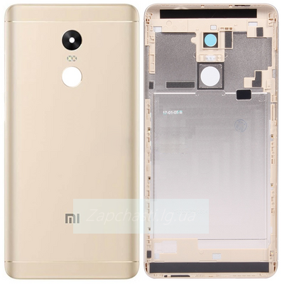 Задняя крышка для Xiaomi Mi MAX (золото) + Sim лоток+ сканер пальца ORIGINAL