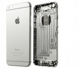 Задняя крышка для iPhone 6S (серебро) класс AAA