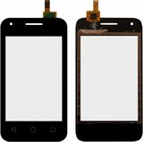 Тачскрин для Alcatel One Touch 4009D Dual Sim, черный