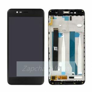 Дисплей для Asus Zenfone 3 Max (ZC520TL) + touchscreen, черный, Titanium Gray, с передней панелью