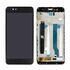 Дисплей для Asus Zenfone 3 Max (ZC520TL) + touchscreen, черный, Titanium Gray, с передней панелью