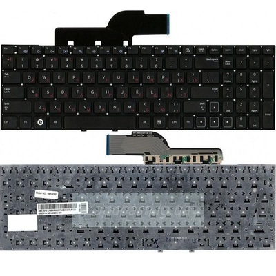 Клавиатура для ноутбука SAMSUNG (NP300E5, NP300V5, NP305E5, NP305V5 series) rus, black, без фрейма